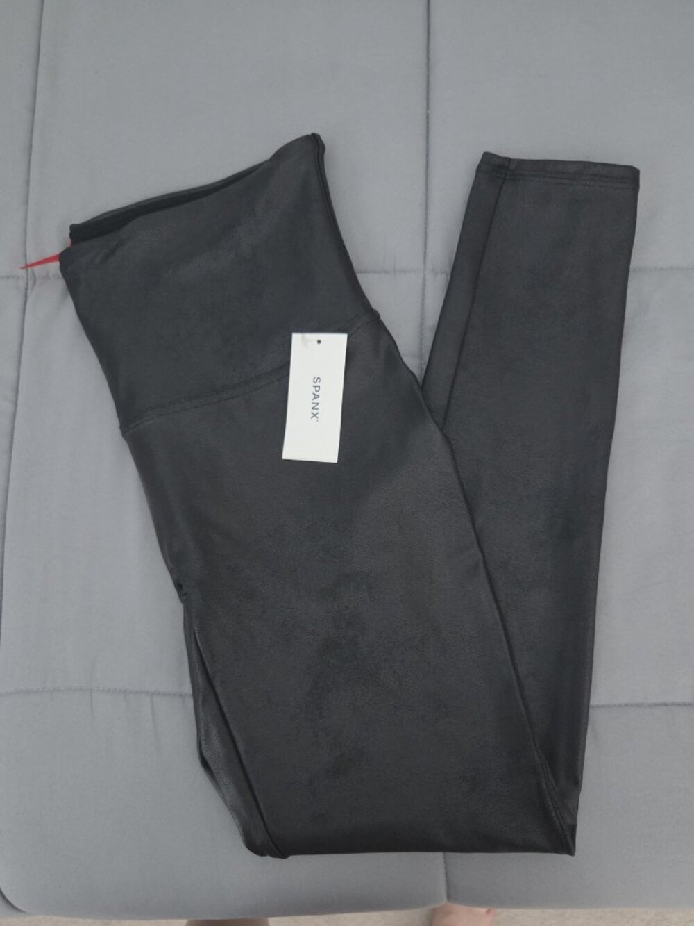 SPANX Faux Leather Leggings
